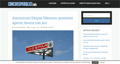 Desktop Screenshot of concorsipubblici.net