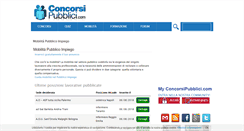 Desktop Screenshot of mobilita.concorsipubblici.com