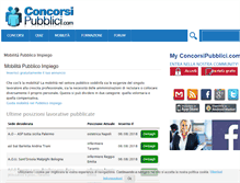 Tablet Screenshot of mobilita.concorsipubblici.com